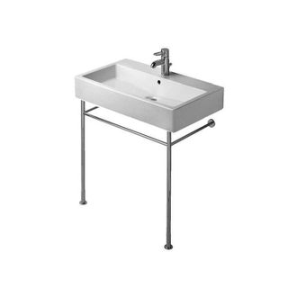 Duravit Vero Soporte De Metal Regulable En Altura + 50mm Para Lavabo 045470 Cromo