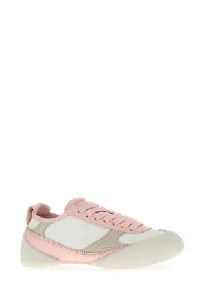 Alexander McQueen Womens Multicolor Leather Sneakers Whirosepawhtrw Upper And Rubber Sole