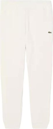 Lacoste Tapered Sweatpants - Heren - Broeken - Beige - Maat: L Katoen