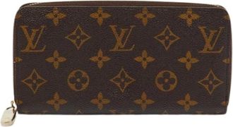 Louis Vuitton Pre-owned Wallets, female, Brown, Size: ONE SIZE Pre-owned Canvas Wallet