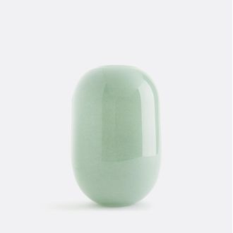 La Redoute Interieurs Afgeronde vaas in glas H23,5 cm, Iva