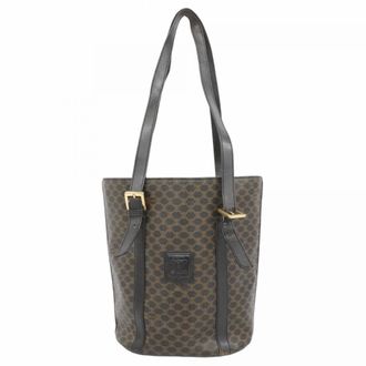 Celine Black Pvc Tote Bag (Pre-Owned)