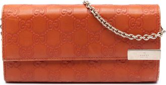 Gucci Pre-owned Gucci Guccissima Dice Wallet On Chain Ladies RIE23UHV6Y07YAZ2