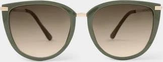 Katie Loxton Sardinia Sunglasses in Olive at Nordstrom