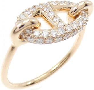 Herm&egrave;s Pink Gold (18K) Band Ring (Pre-Owned)