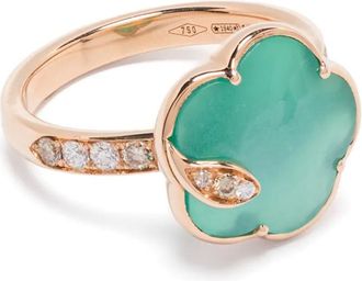 Pasquale Bruni Anello Petit Joli Lunaire in oro rosa 18kt con diamanti