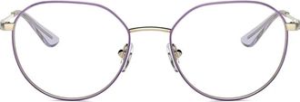 Vogue Eyewear Bril met rond montuur - Paars