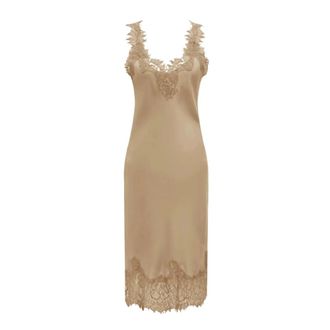 Gold Hawk Nachthemd - Dames - Nachtjurken - Beige - S - Nachtkleding