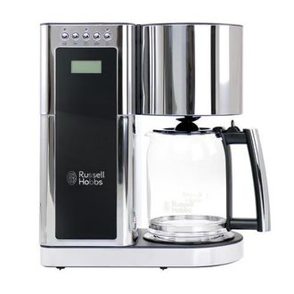 Russell Hobbs Glass 8 Cup Coffeemaker in Black and Stainless Steel in Silver at Nordstrom