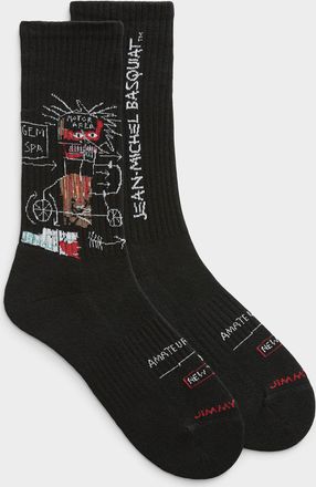 Jimmy Lion Mens Basquiat sock