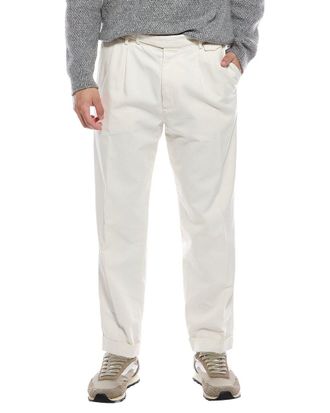 Brunello Cucinelli Pleated Leisure Fit Pant