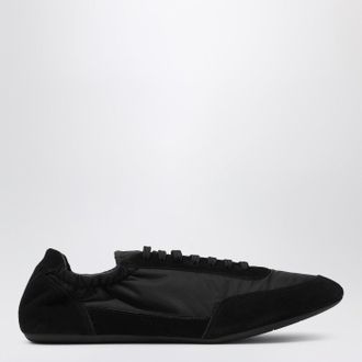 Prada Collapse Re-Nylon and Suede Sneaker