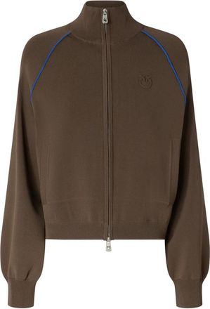 Pinko Zip-throughs - Dames - Vesten met rits - Groen - M - Hoodies & sweatvesten