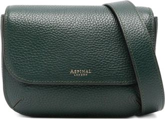 Aspinal of London Borsa Ella mini in pelle - Verde