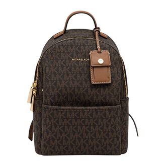 Michael Kors Sable Rugzak - Dames - Tassen - Bruin - Maat: ONE Size Leer