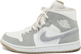 Nike Jordan Sneakers alte Air Jordan 1 in pelle - Bianco