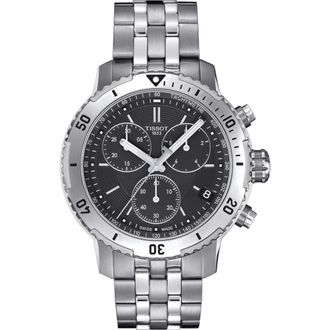 Tissot PRS200 Chronograph Bracelet Watch, 41mm in Black at Nordstrom Rack