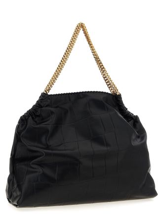 Stella McCartney Womens Falabella Shoulder Bag Black Polyester