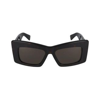 Gucci Sunglasses, female, Brown, 53 MM, Havana Brown Sunglasses Stylish Model