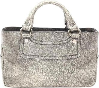 Celine Pre-owned Boogie Bag Handtas - Dames - Vintage Handtas - Grijs - ONE Size - Leer - Vintage