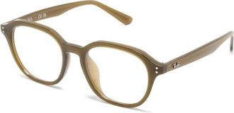 Ray-Ban Rb 7259D 8437 Eyeglasses - Heren - Brillen - Groen - 52 MM - Accessoires