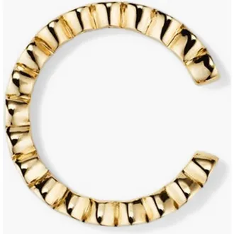 Mejuri Diamond Ear Cuff in Yellow Gold by MEJURI at Nordstrom