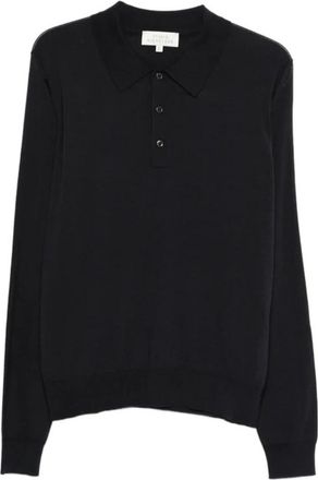 STUDIO NICHOLSON Pilote Sweater - Heren - Polos - Zwart - L - Tops