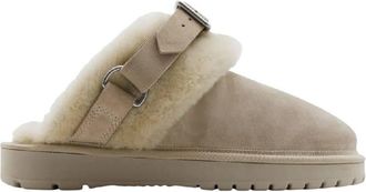 Burberry Buckle Fastening Flat Sandal, Brand Size 36 ( US Size 6 )