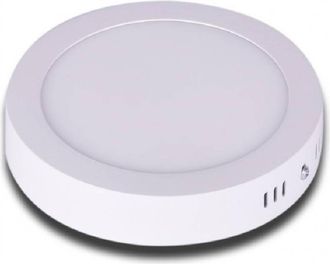 Trade Shop Trade Shop Traesio - Trade Shop - Led Plafoniera 12w Tondo Pvc Luz Caldo Natural P170b