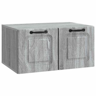 vidaXL Mueble Para Tv De Pared Gris Sonoma 59,5 X 41 X 30 Cm Vidaxl