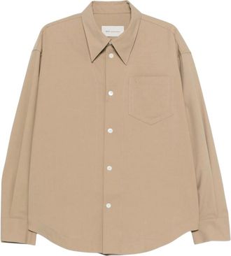 Ami Beige Oversized Shirt