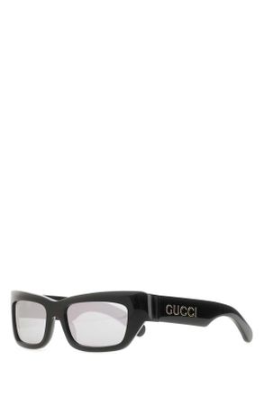 Gucci Black Acetate Sunglasses
