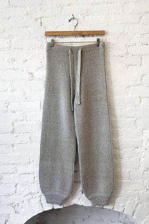 M.Patmos Womens Kingston Ribbed Joggers In Fog