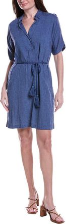 Nic+Zoe Nic+Zoe Rumba Linen-Blend Mini Dress