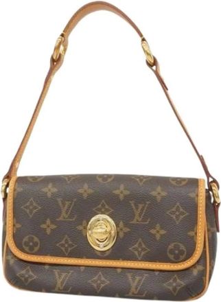 Louis Vuitton Pre-owned Shoulder Bags, female, Brown, Size: ONE SIZE Pre-owned Vintage Shoulder Bag