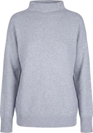 Liviana Conti Edmea Knit - Dames - Coltruien - Grijs - S - Kasjmier - Truien & Vesten