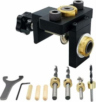 OEM Plantilla De Perforaci&oacute;n Oblicua, Plantilla De Bisagra, Posicionador De Orificios Para Conexi&oacute;n De Muebles, Perforadora, Herramientas De Carpinter&iacute;a C