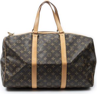 Louis Vuitton Pre-owned Womens Sac Souple 45 Travel Bag - Brown - One Size