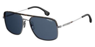 Carrera 152/S 010/KU Mens Sunglasses Silver Size 60