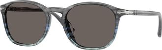 Persol PO3007SX 1205B1 Mens Sunglasses Grey Size 52