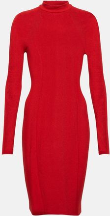 Wolford x Simkhai logo jersey minidress