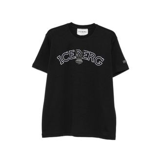 Iceberg Logo-patch T-shirt