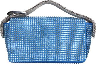 Gedebe Tassen.. Helder Blauw - Dames - Handtassen - Blauw - ONE Size - Satijn - Tassen