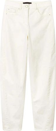 Luisa Cerano Cropped Jeans - Dames - Cropped Jeans - Beige - XS - Katoen - Jeans