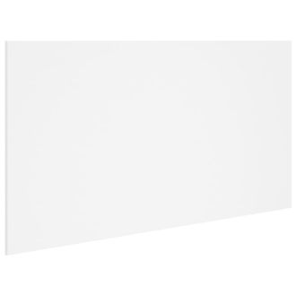 vidaXL Cabecero De Cama Madera Contrachapada Blanco 160x1,5x80 Cm Vidaxl