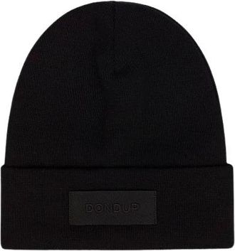 Dondup Berretto in lana tecnica - - Accessories - Uomo - Nero - ONE SIZE