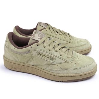 Reebok Club C 85 Mushroom/UTILITYBRWN Unisex Tennis Shoes Brown