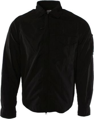 C.P. Company C.p. Company, Heren, Jassen, Zwart, Maat: 3XL Polyamide