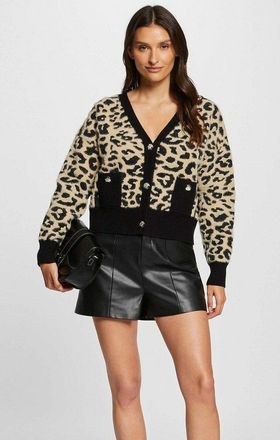 Morgan Cardigan met lange mouwen en print