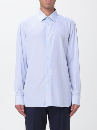 Ermenegildo Zegna Camicia classica in popeline a righe